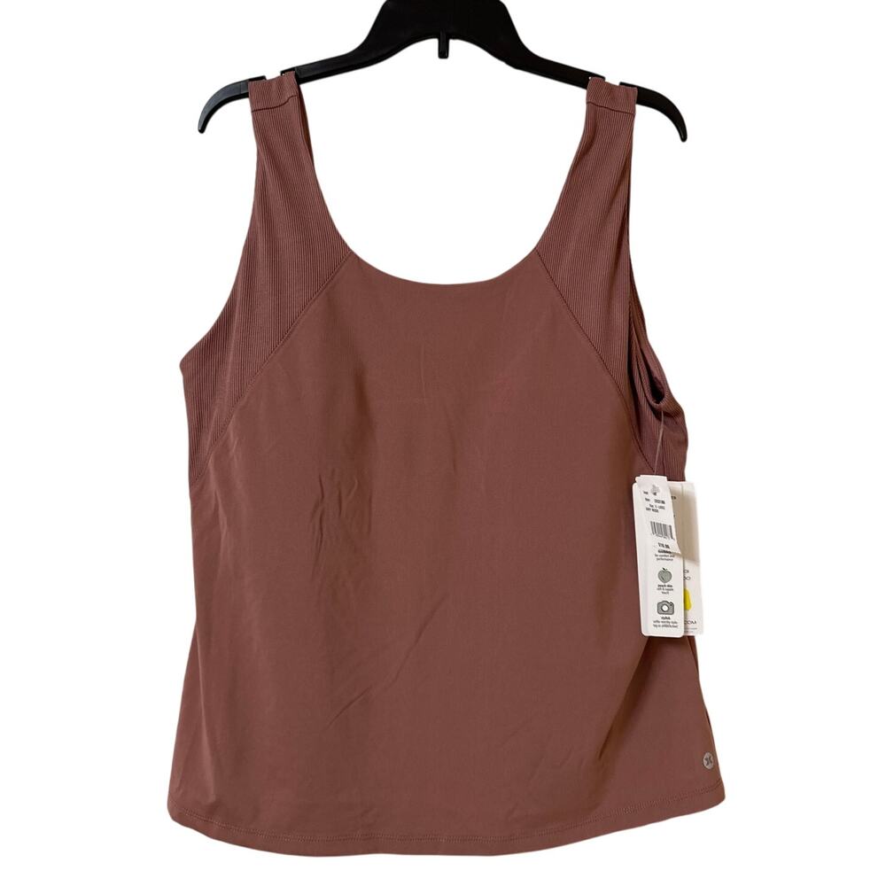 RBX Live Life Active XL Wicking Flexibility Peach Skin Soft Dry Rose Bra Top